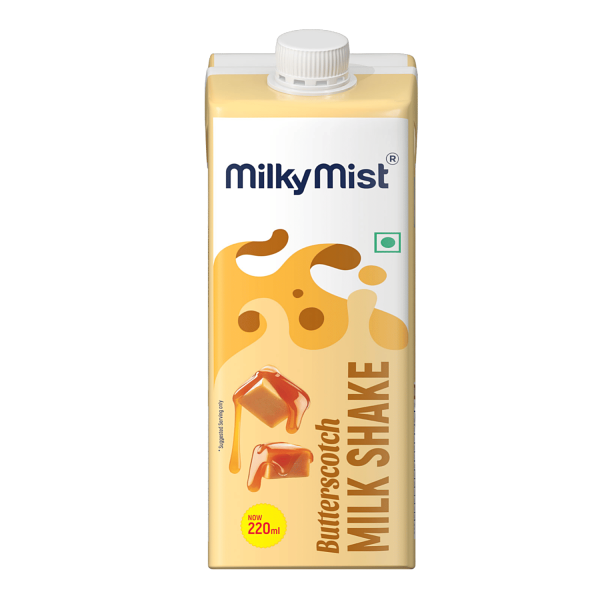 Milky Mist- Milkshake - Butterscotch - 220mL